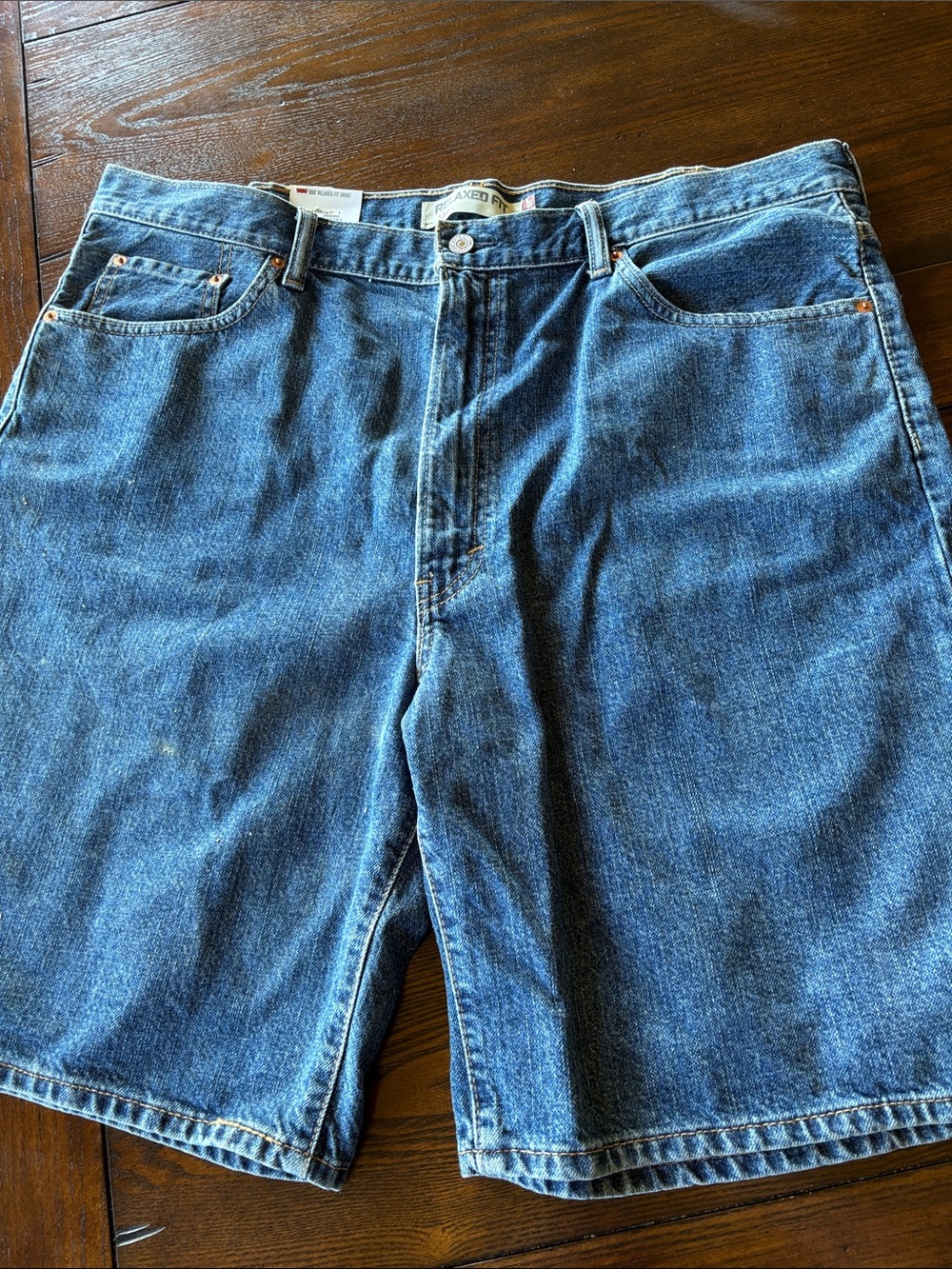 Levi's Men's Blue Denim Jean Shorts